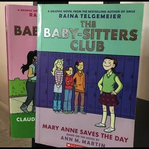 Raine Telgemeier “The Babysitters Club” books